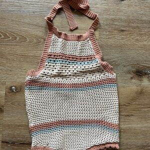 Knit Halter Top Size Small